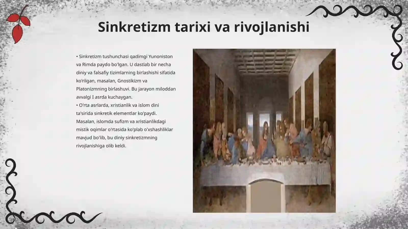 Sinkretizm tushunchasi va uning oʻrganilishi 3