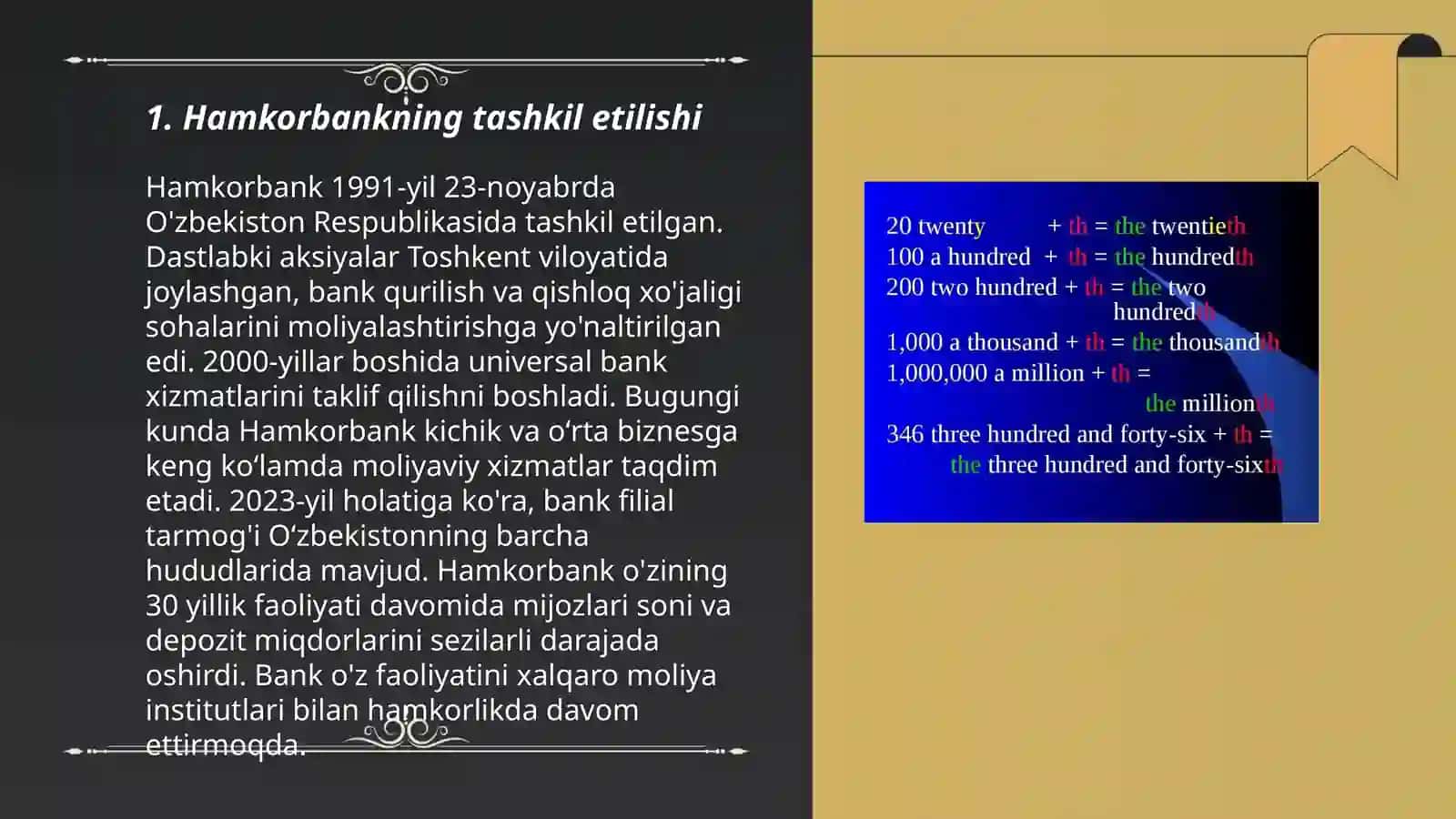 Hamkorbank faoliyati va tarixi 3