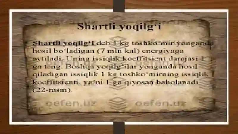 Shartli yoqilg’i 3