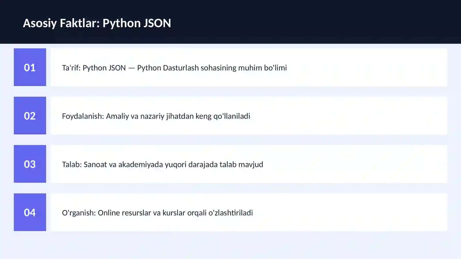 Python JSON 3