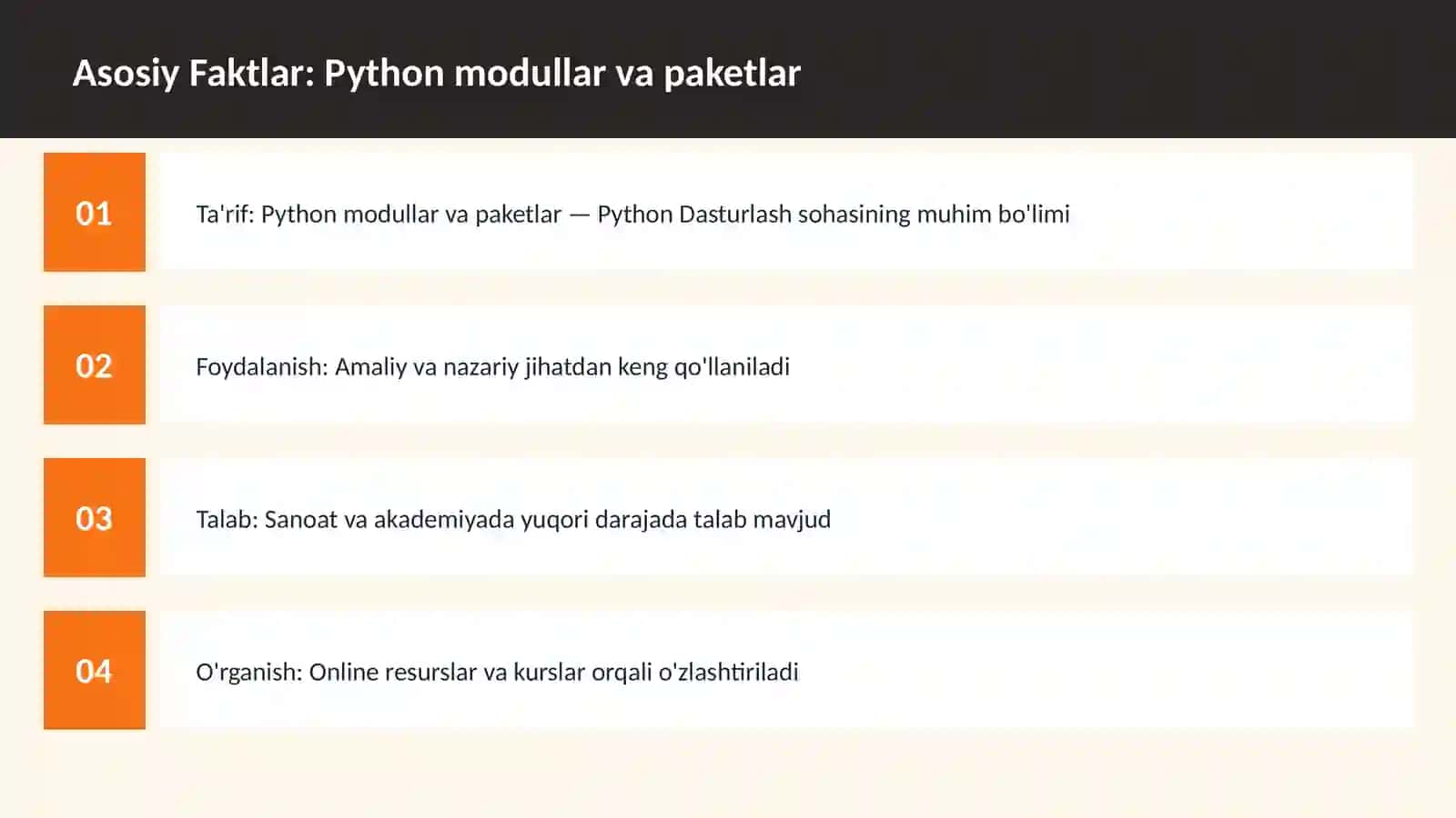 DASTURLASH | PYTHON DASTURLASH 3