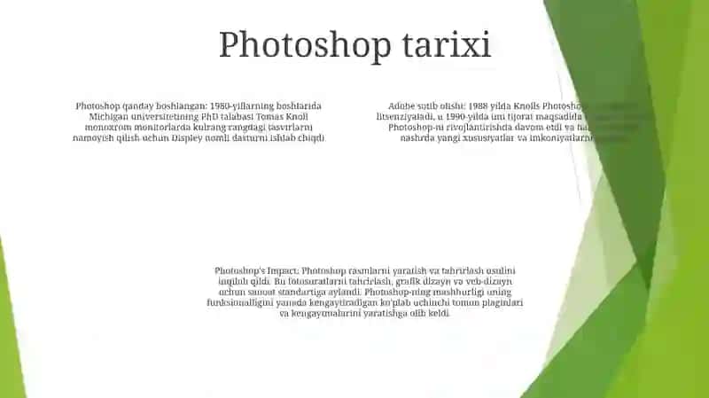 Photoshop Dasturi 3