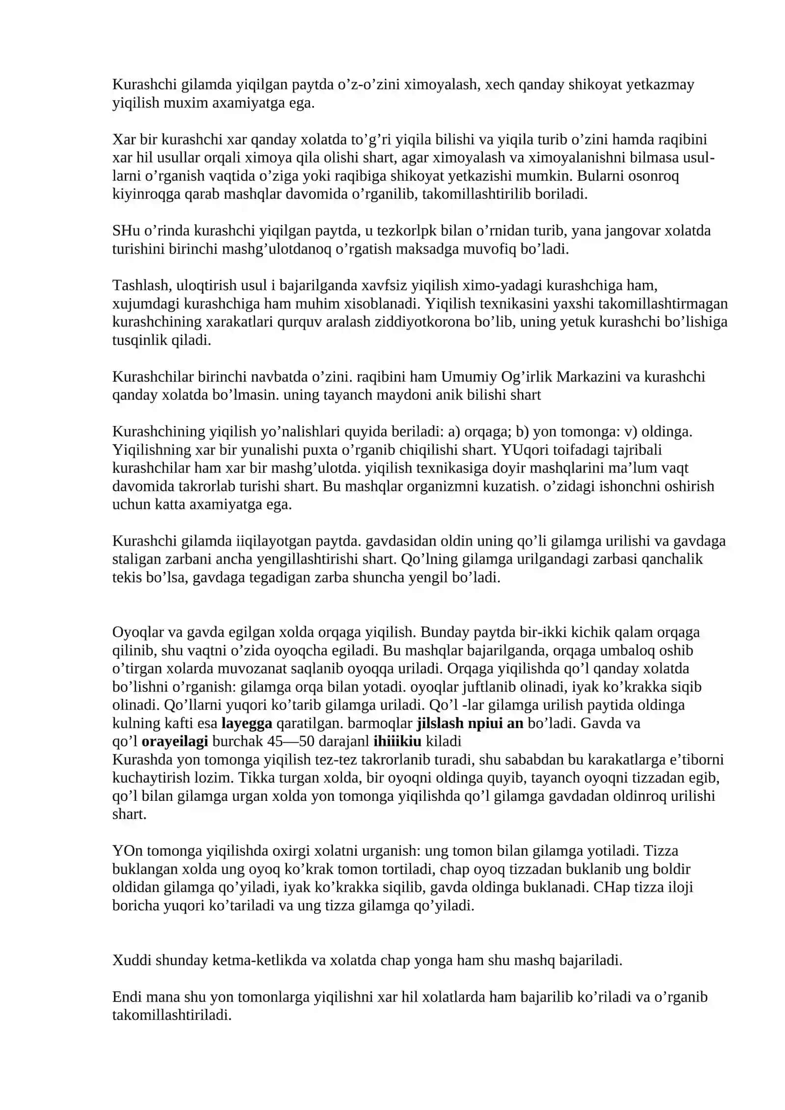 Kurash Texnikasi 3