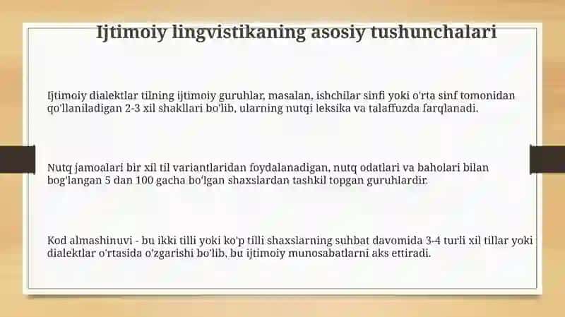 Sotsiolingvistika 3