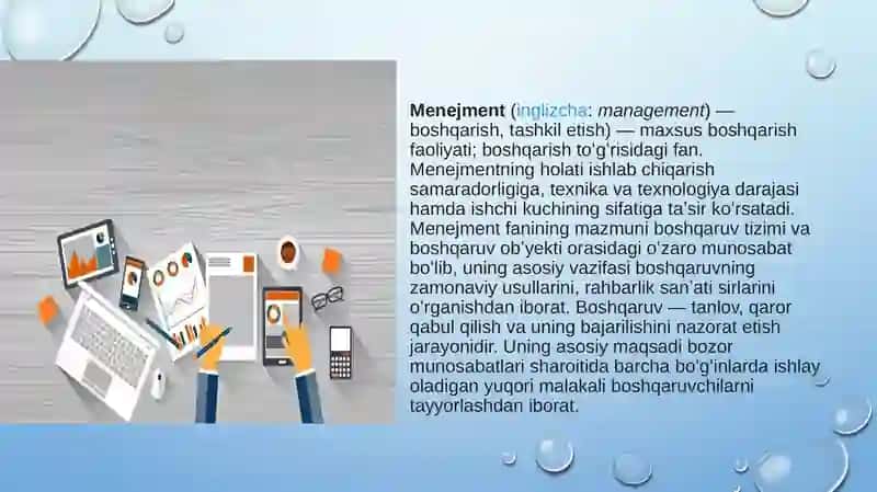 Menejment va madaniyat 3