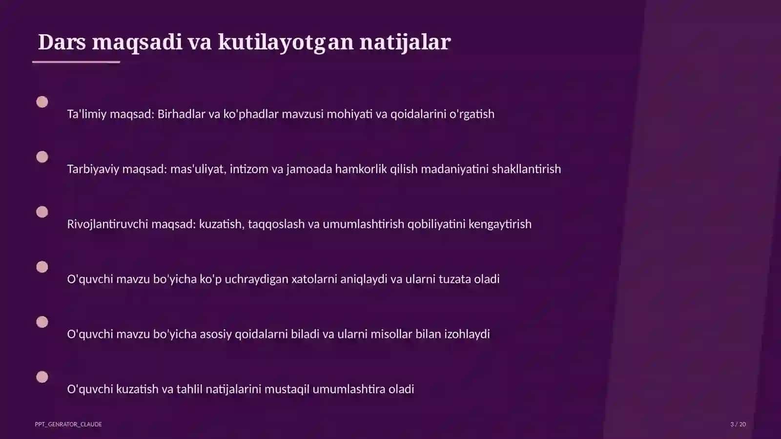Birhadlar va ko'phadlar (7-sinf) 3