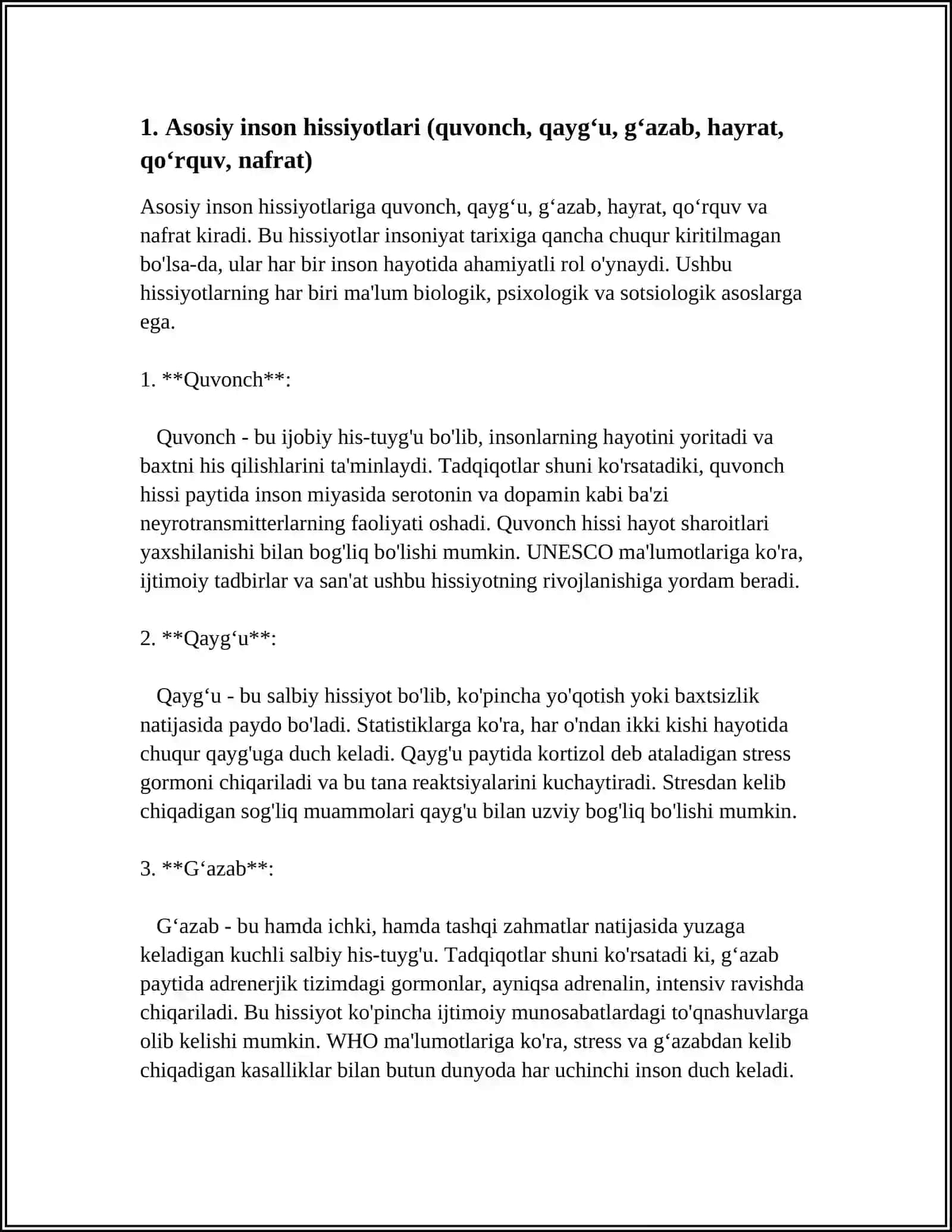 INSON HISSIYOTLARI 3