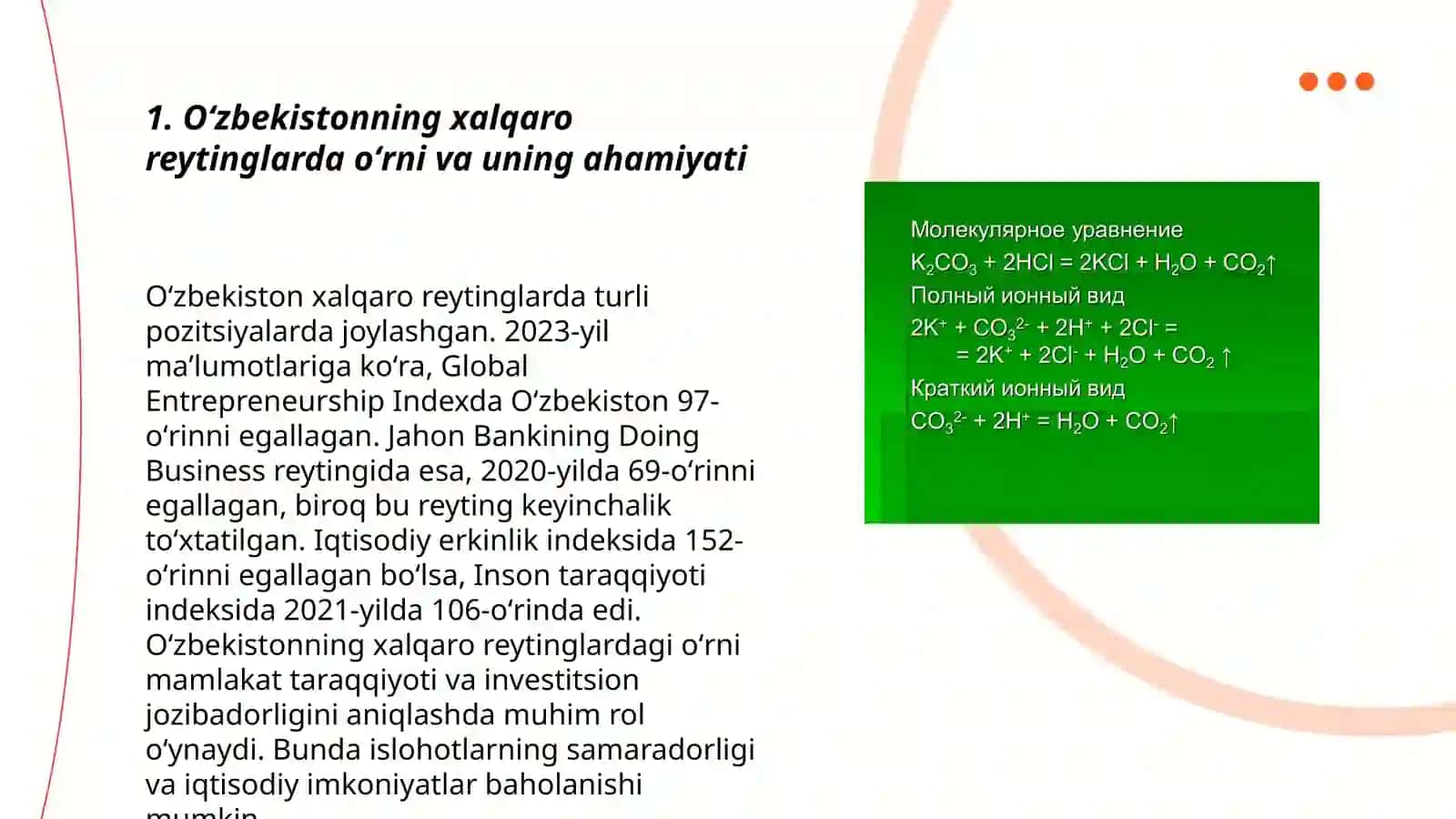 Oʻzbekistonni xalqaro reytinglardagi koʻrsatkichlarini koʻrishning tarixiy va siyosiy ahamiyati 3