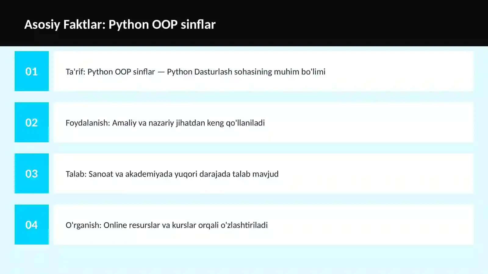 PYTHON DASTURLASH 3