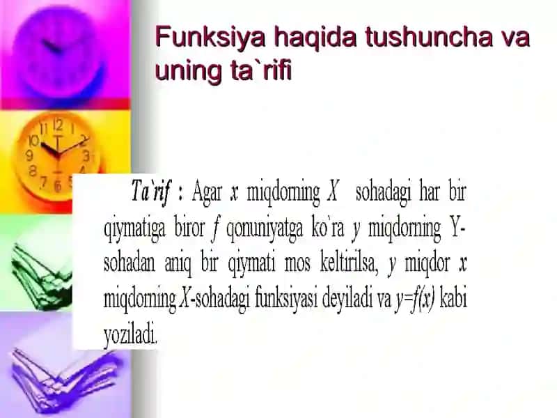 Funksiya hosilasi, uning geometrik va mexanik ma’nolari 3