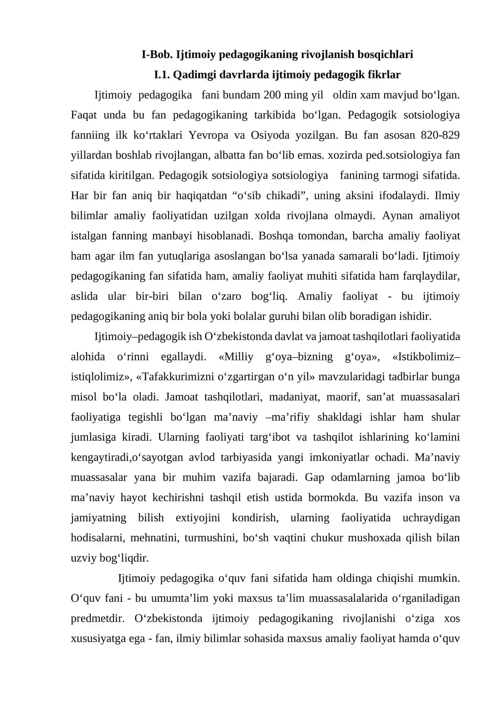 Chet elda ijtimoiy pedagogikaning rivojlanish tarixi 3