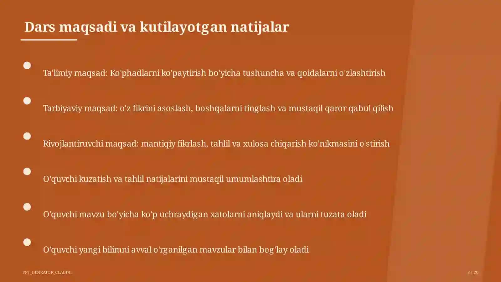 Ko'phadlarni ko'paytirish (7-sinf) 3