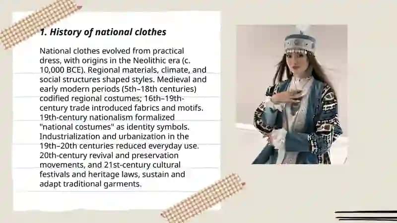 National clothes 3