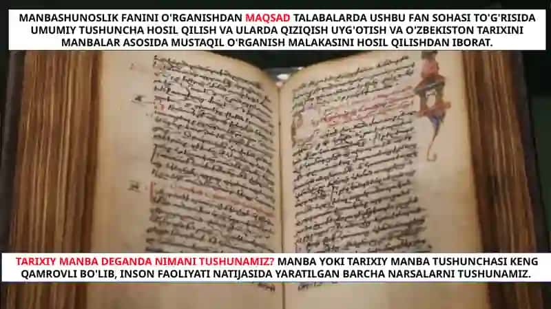 MANBASHUNOSLIK FANINING MAQSAD YA VAZIFALARI 3
