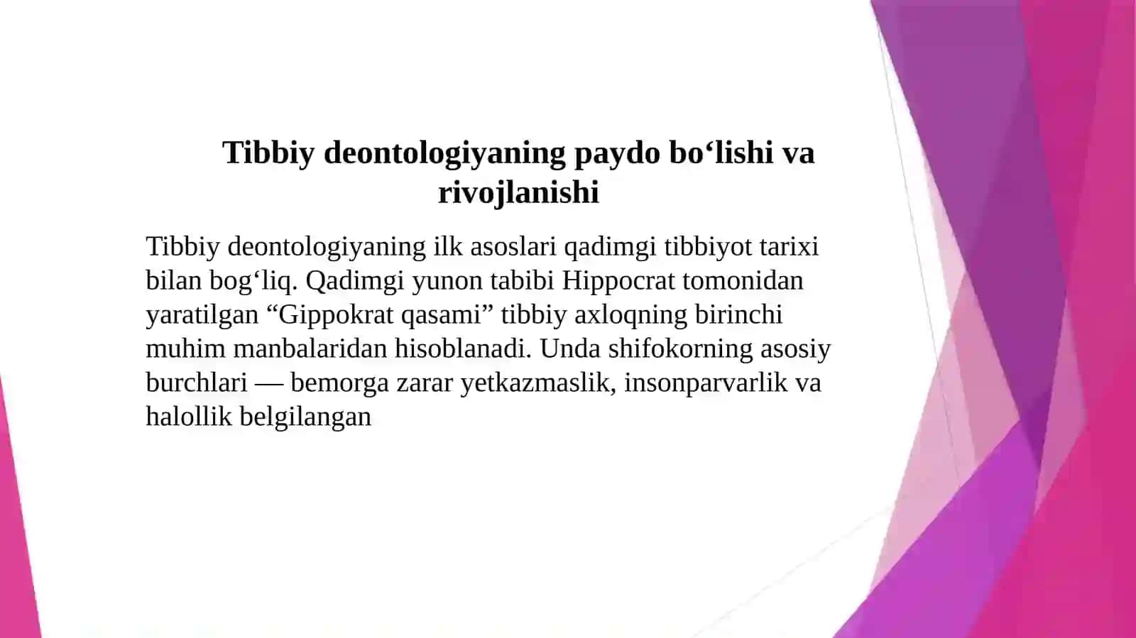 Bioetika va deontologiyaning vujudga kelishiga olib kelgan holatlar 3