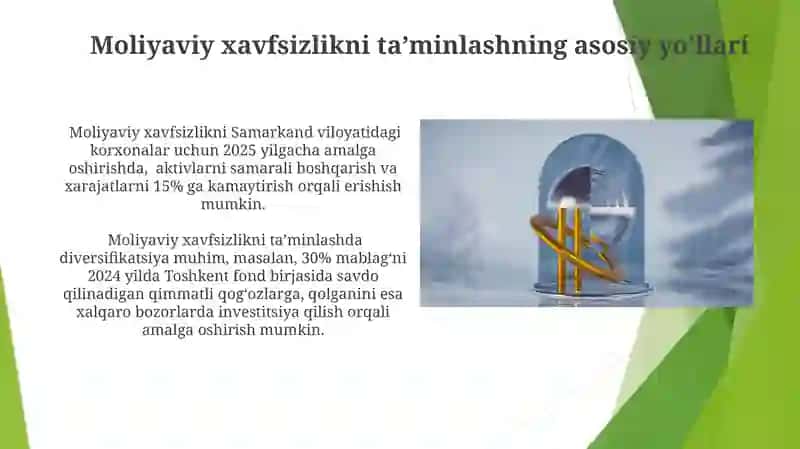 Moliyaviy Xavfsizlikning Asosiy Omillari 3