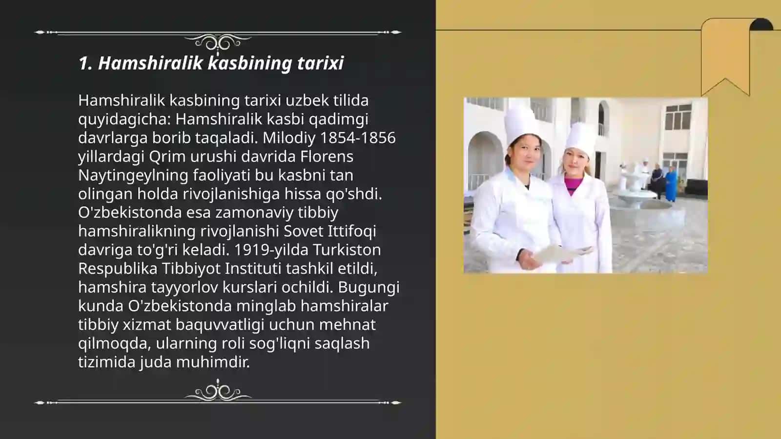 Hamshiralik kasbining tarixi 3