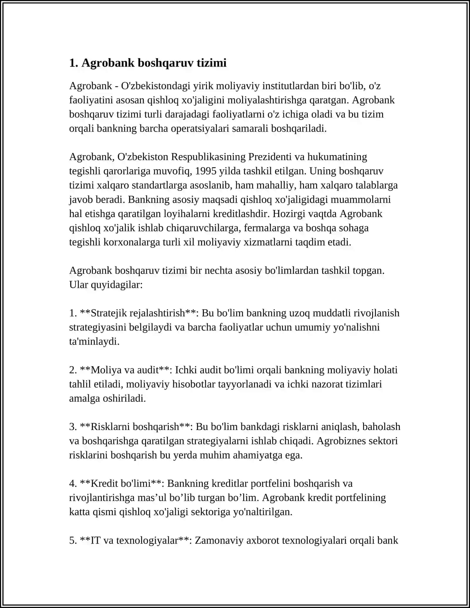 AGROBANKNING PUL KREDIT SIYOSATI 3