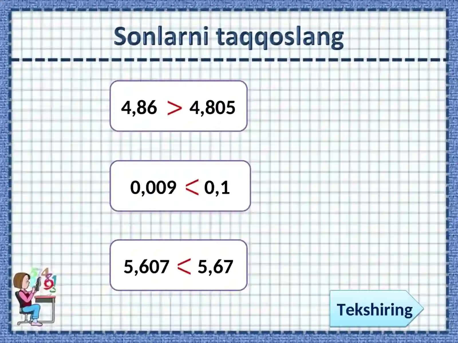 Tekshirish 3