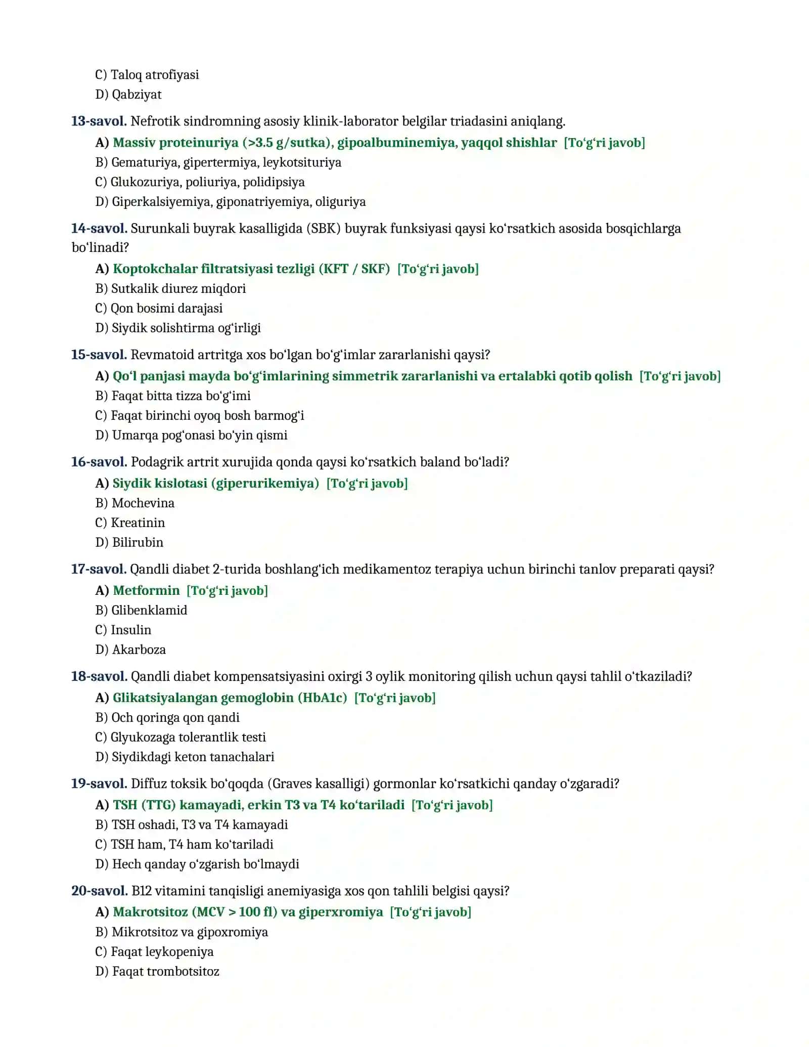nostrifikatsiya-tibbiyot-davolash-ishi-500-test-savollari 3
