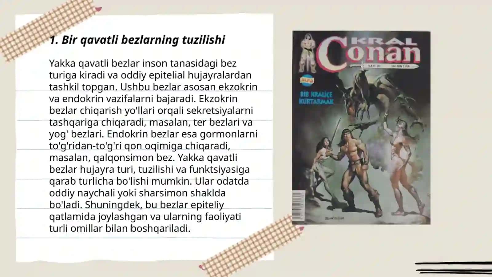 Bir va ikki qavatlik bezlar 3