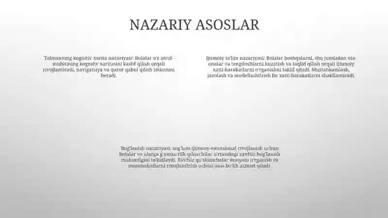 Bolalar Ijtimoiy Moslashuvi Fanining Joriy Etilishi 3