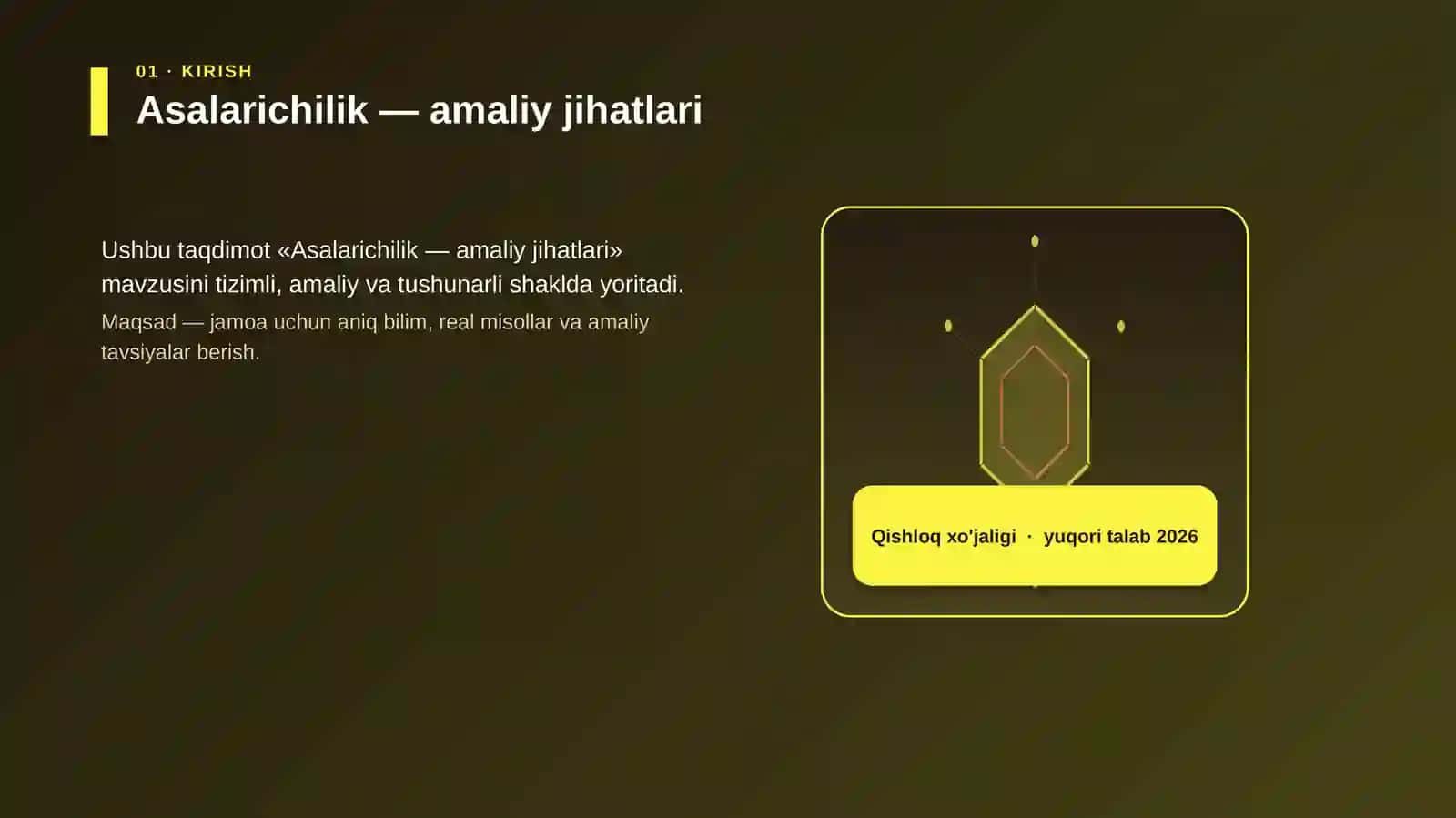 Asalarichilik — amaliy jihatlari 3