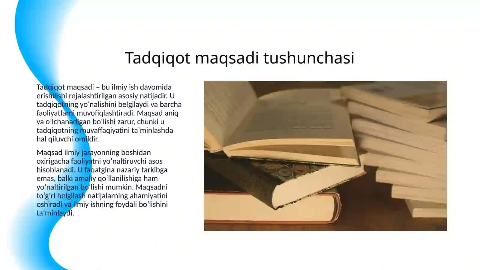 ILMIY TADQIQOT ISHINING MAQSADI VA VAZIFALARI 3