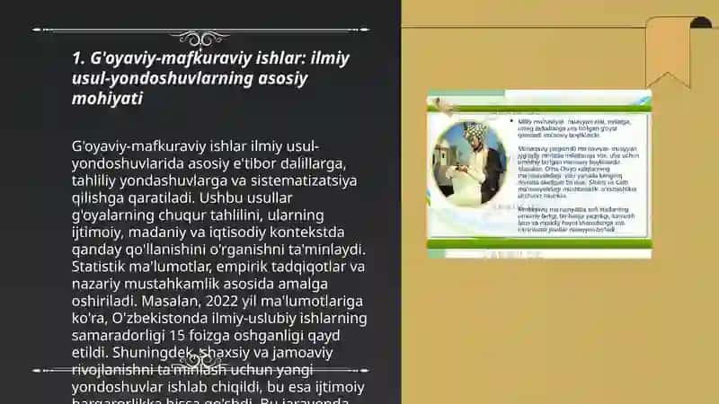 G'oyaviy-mafkuraviy ishlarda ilmiy usul-yondoshuvlarni tanlash masalalari 3
