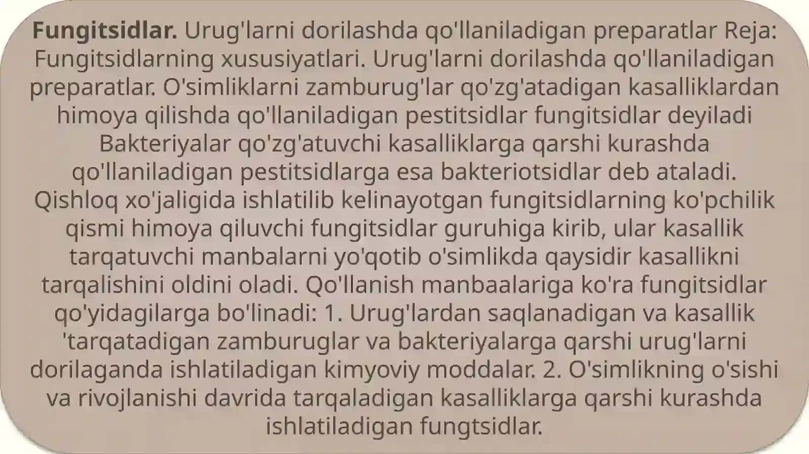 Urug'larni dorilashda qo'llaniladigan preparatlar 3