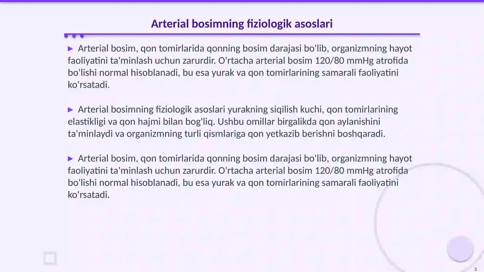 Arterial bosim regulyatsiyasi mexanizmlari 3