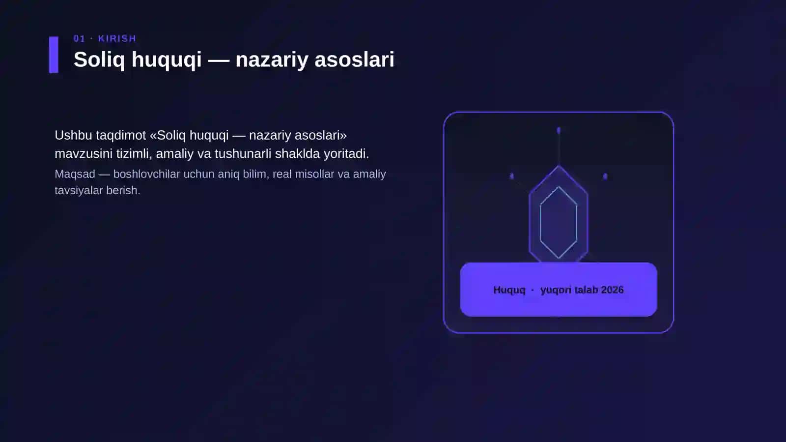 Soliq huquqi — nazariy asoslari 3