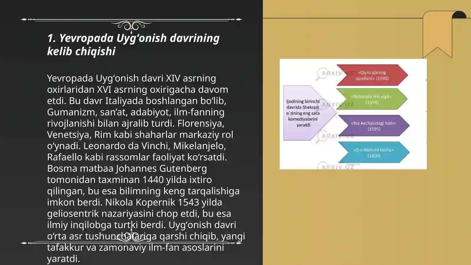 Gʻarbiy Yevropada Uygʻonish davri ilm-fani 3