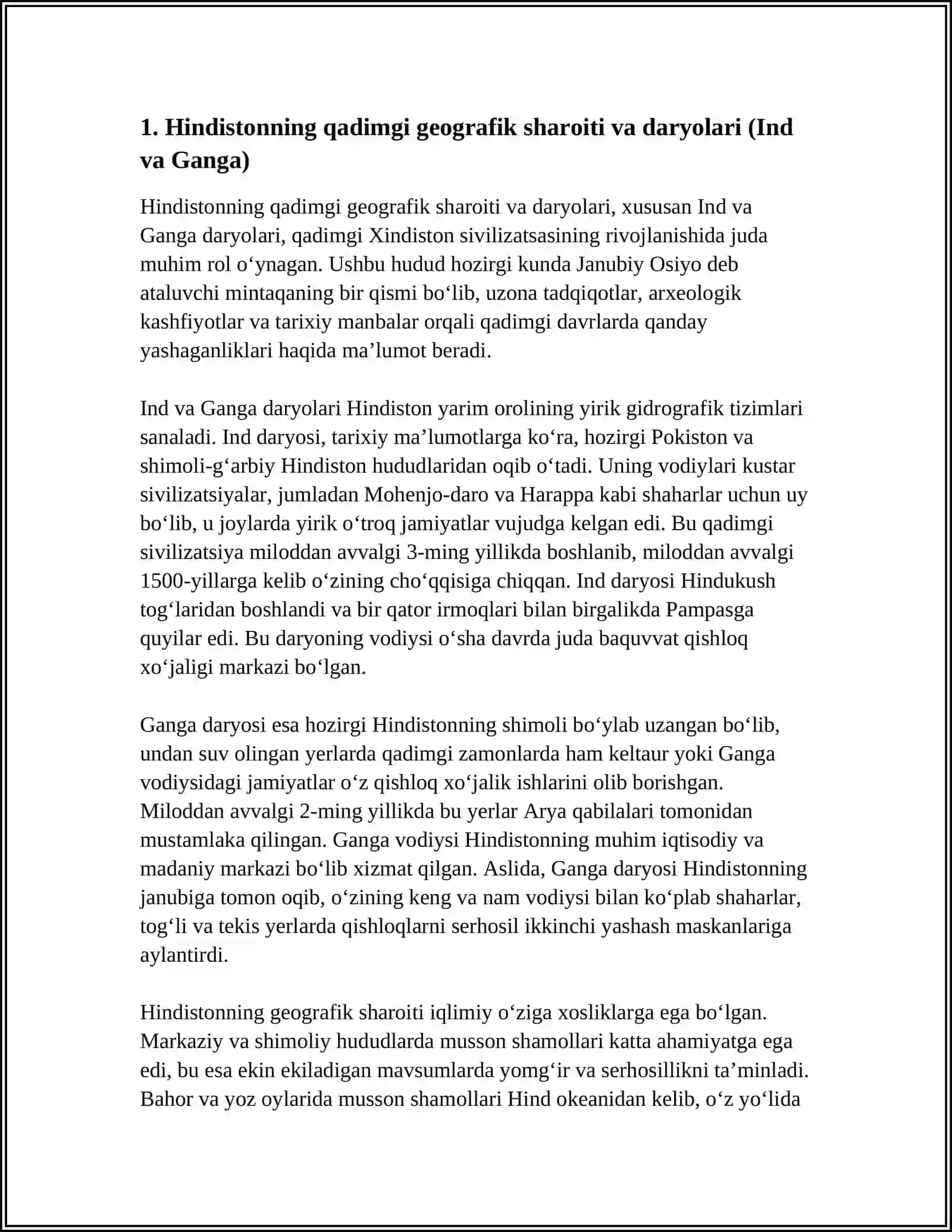 QADIMGI XINDISTON SVILIZATSASI 3