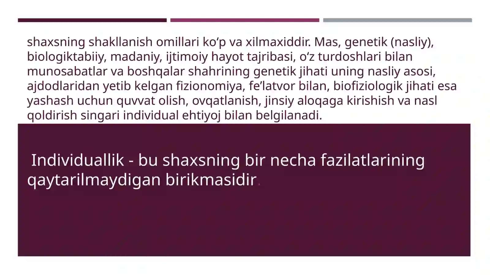 Shaxs ijtimoiylashuvi va ijtimoiy xulq-atvor 3