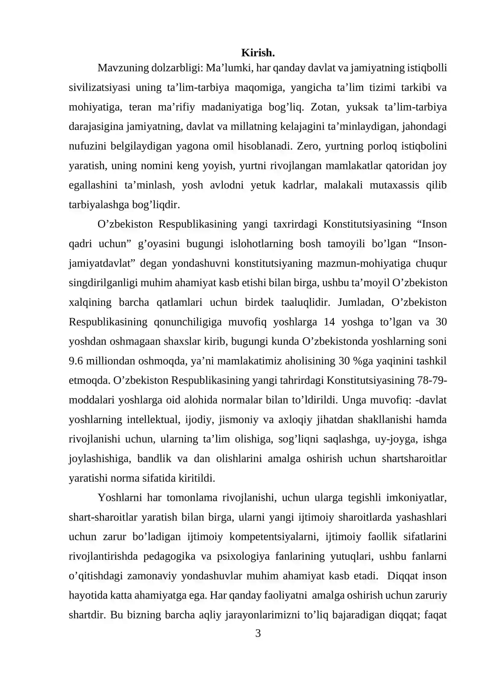 O‘smirlardagi diqqatni psixologik xususiyatlarini eksperimental o’rganish 3