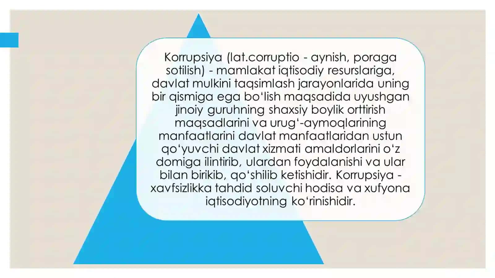 "Falsafa" fanidan tayyorlagan Mustaqil ishi 3
