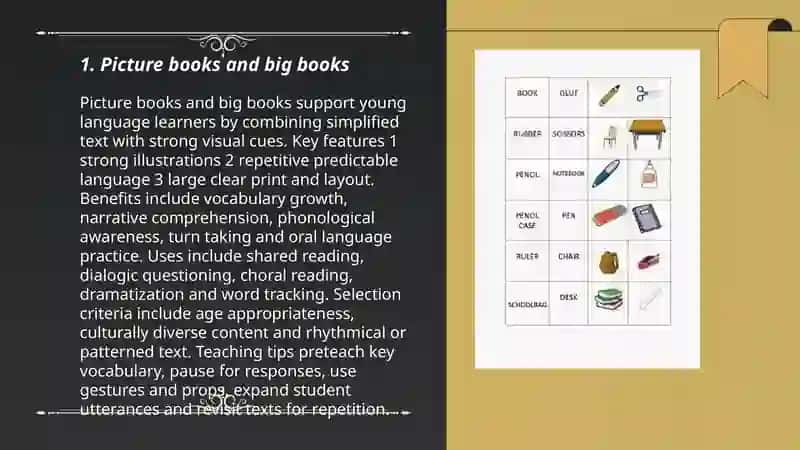 Picture books and big books 3