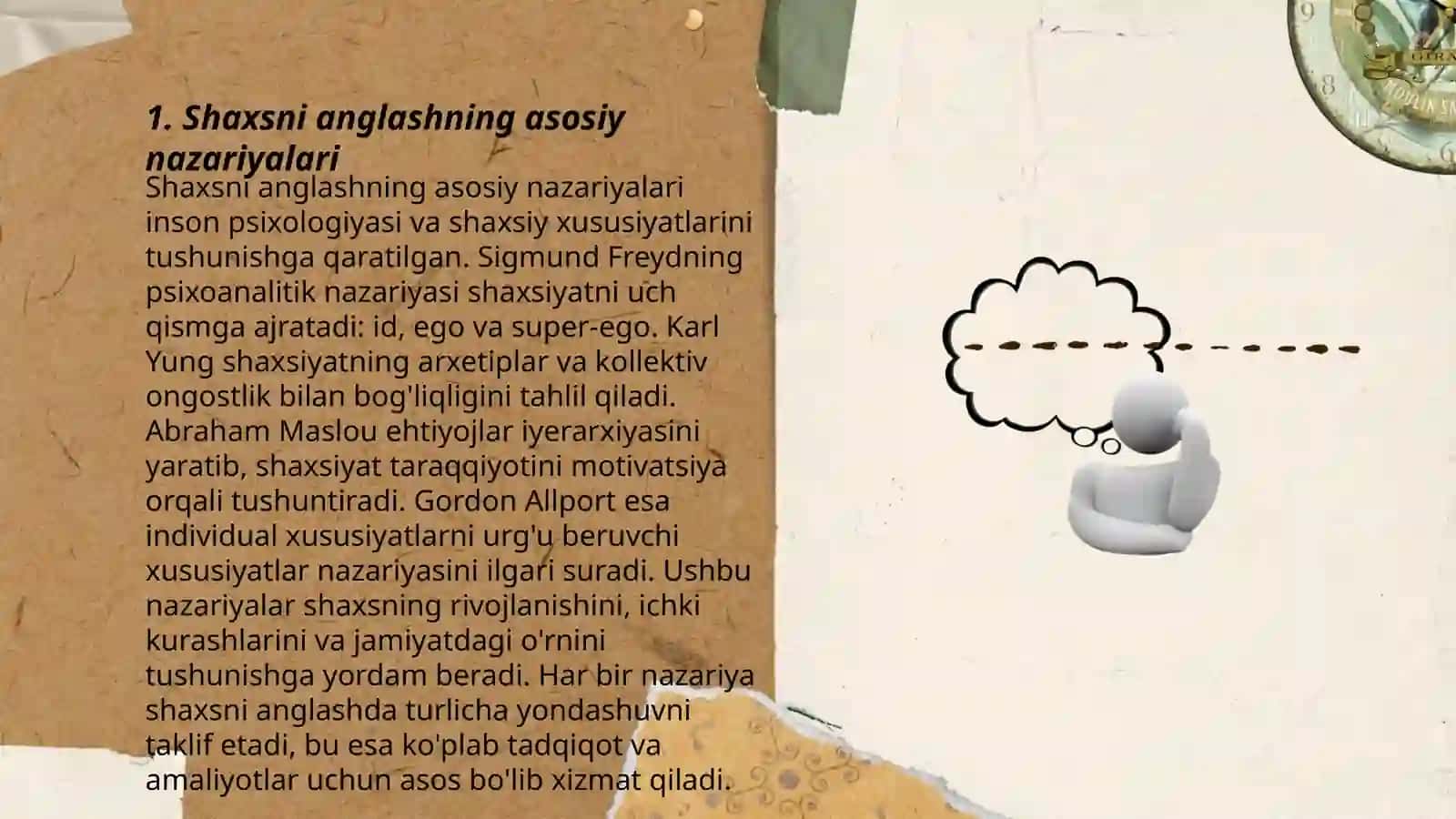 Shaxsning o'z o'zini anglashi va baxolashi 3