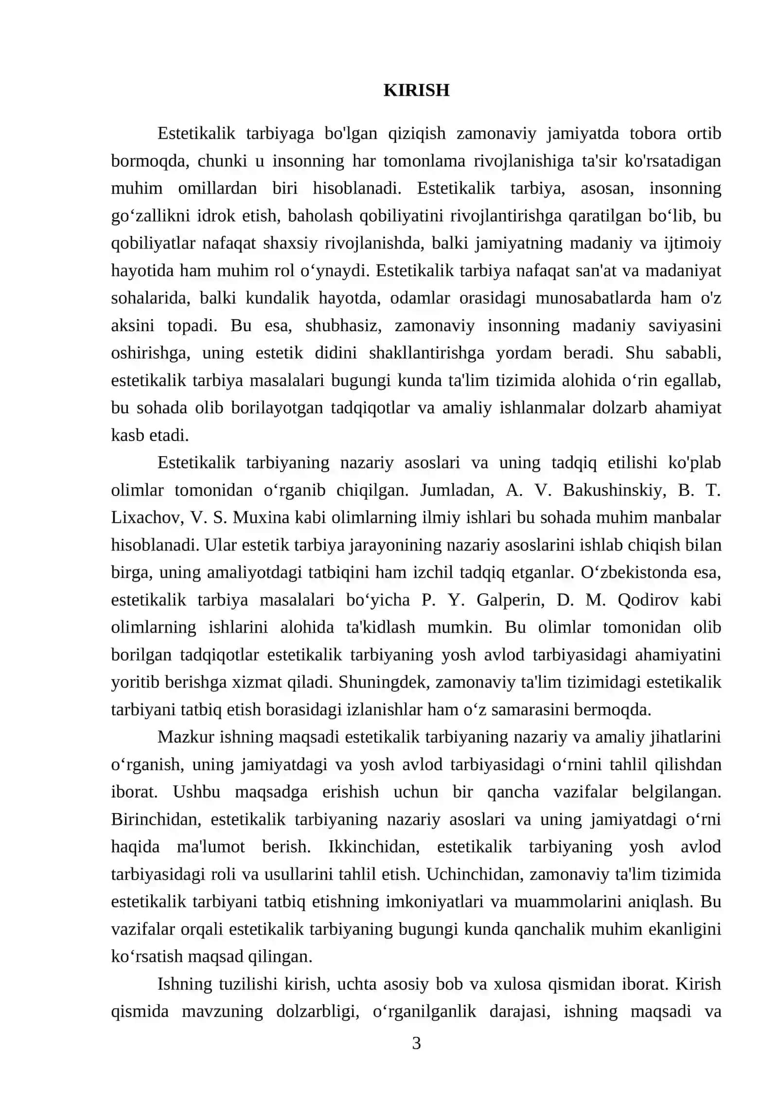 Estetikalik tarbiya mazmuni 3