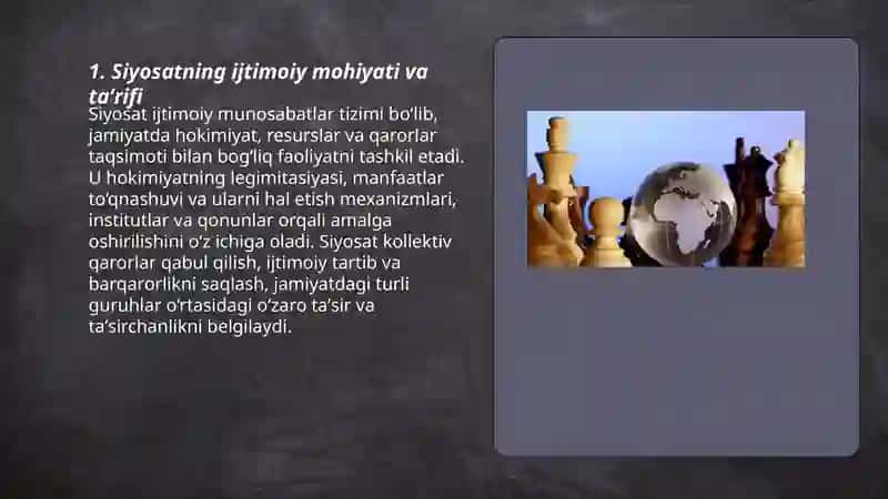 Siyosat ijtimoiy hodisa sifatida 3
