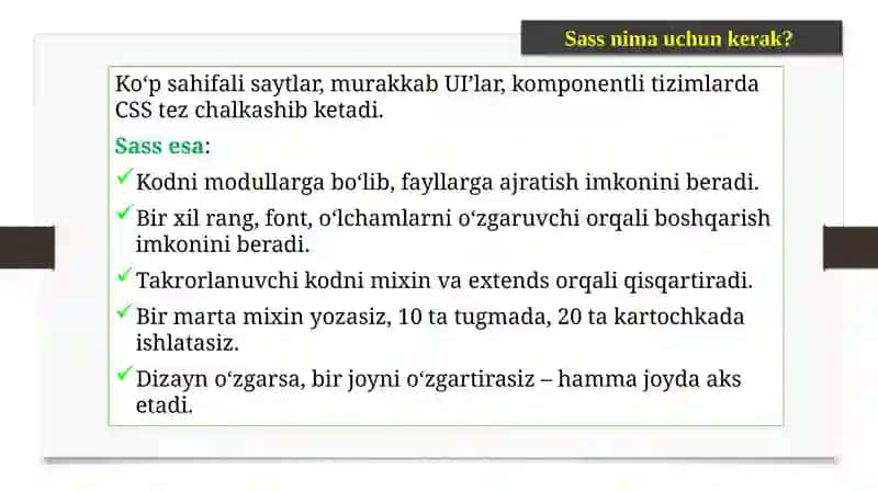SamaralivamodulliCSSyozish_ SASS (SCSS)asoslari(SOAP Web Services ) 3