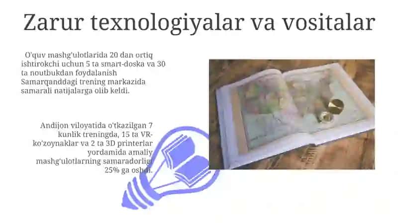 O‘quv mashg‘ulotining texnologik xaritasini tahlil qilish 3