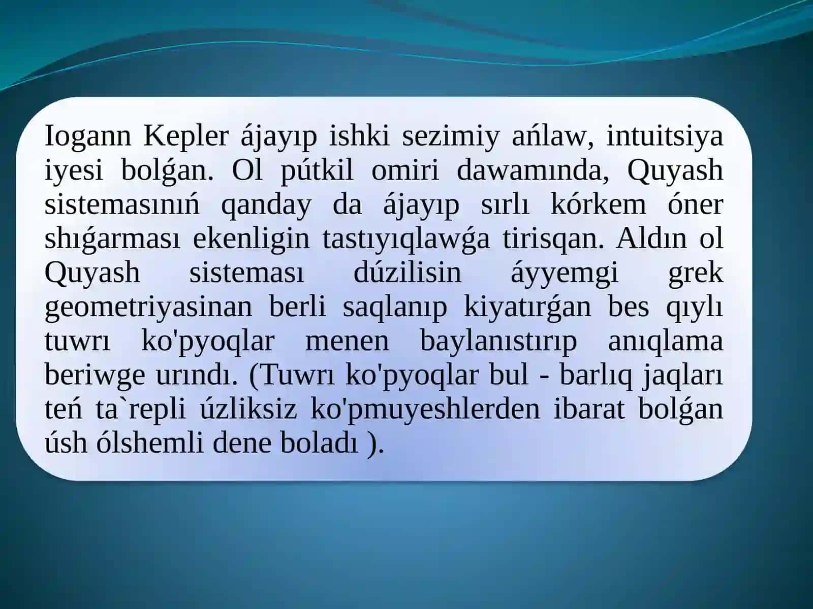 Keplernizamlari 3