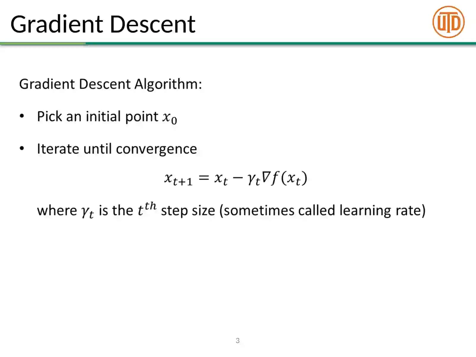 Gradient Descent 3