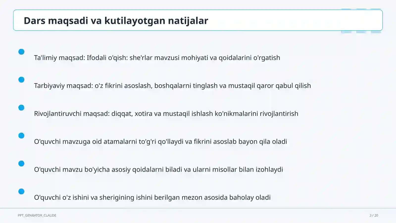 Ifodali o'qish: she'rlar (2-sinf) 3