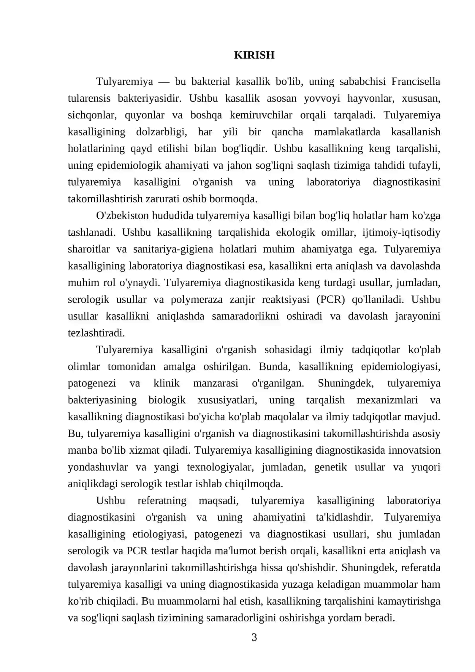 Tulyaremiya kasalligining laboratoriya diagnostikasi 3