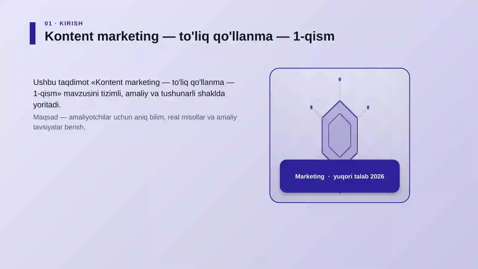 Kontent marketing — to'liq qo'llanma — 1-qism 3