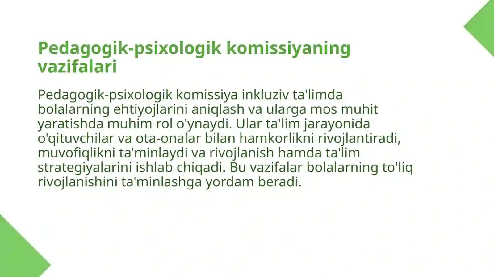 Imkoniyati cheklangan bolalarning inklusiv ta'limga jalb etishda pedagogik-psixologik komissiyaning roli 3