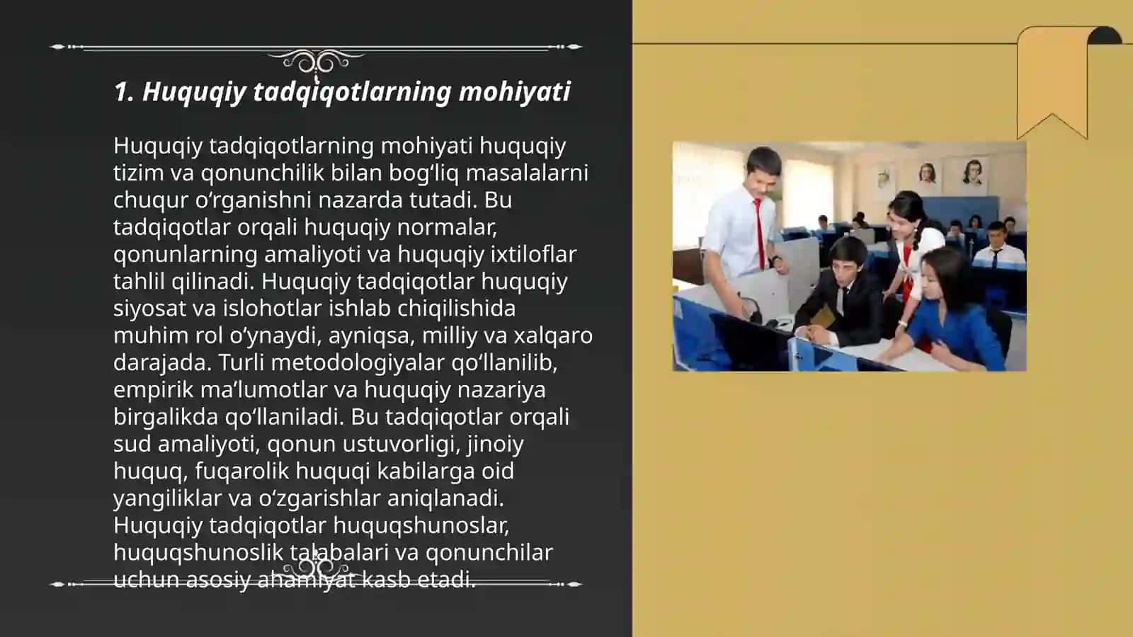 Huquqiy tadqiqot va ularning asosiy turlari 3